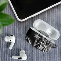 Filipinos Lapu Lapu Hero AirPods Case Black Polynesian Tribal Tattoo LT05 - Polynesian Pride