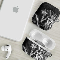 Filipinos Lapu Lapu Hero AirPods Case Black Polynesian Tribal Tattoo LT05 - Polynesian Pride