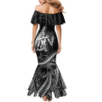 Filipinos Lapu Lapu Hero Mermaid Dress Black Polynesian Tribal Tattoo LT05 - Polynesian Pride