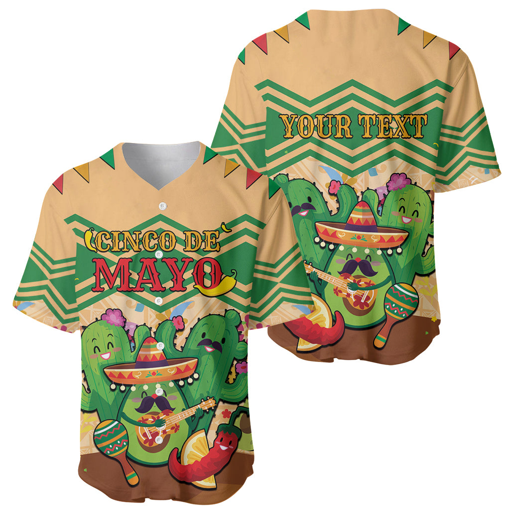 Personalised Hawaii Cinco De Mayo Baseball Jersey Funny Style LT05 - Polynesian Pride
