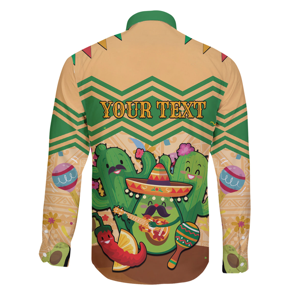 Personalised Hawaii Cinco De Mayo Family Matching Off The Shoulder Long Sleeve Dress and Hawaiian Shirt Funny Style