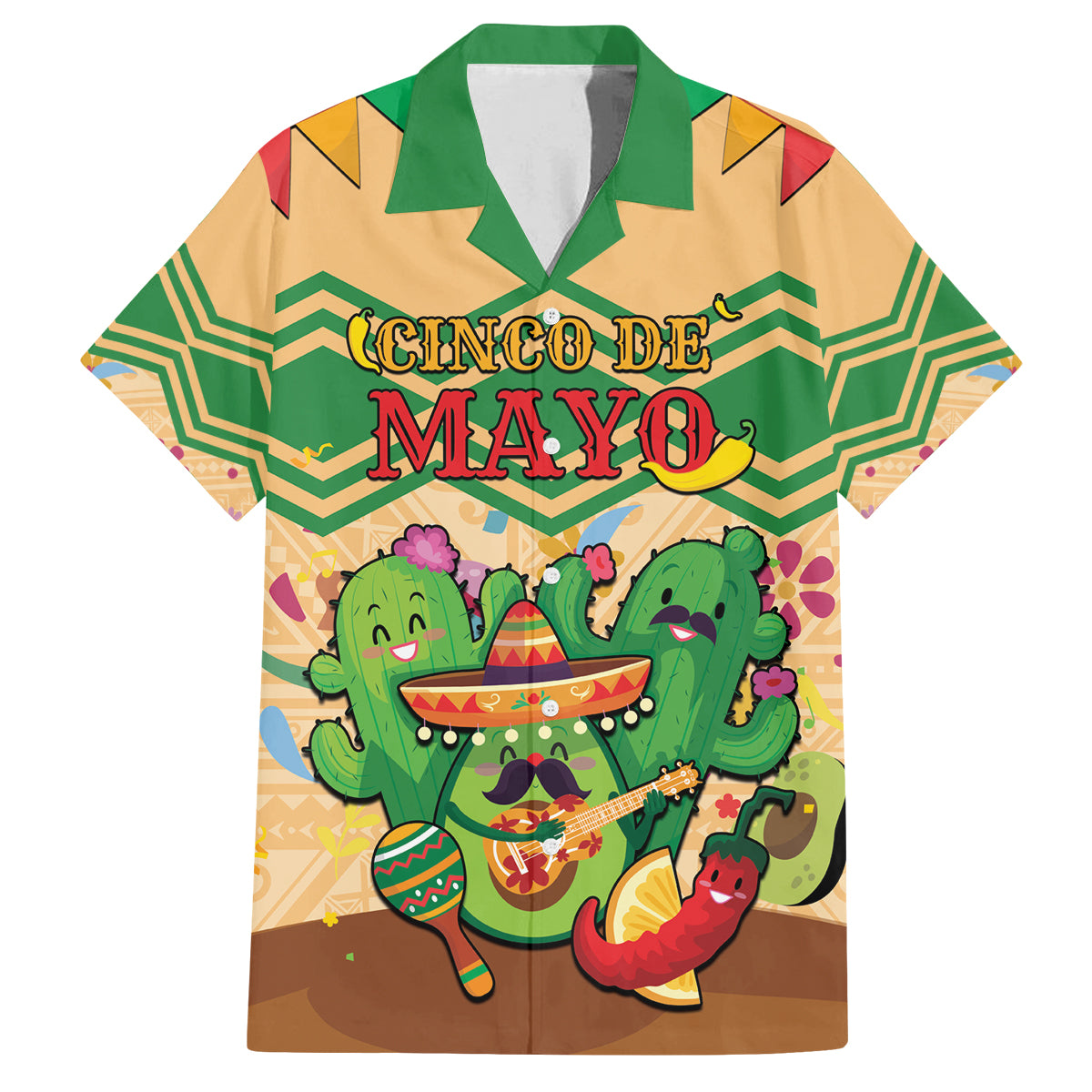 Personalised Hawaii Cinco De Mayo Family Matching Tank Maxi Dress and Hawaiian Shirt Funny Style LT05 Dad's Shirt - Short Sleeve Brown - Polynesian Pride
