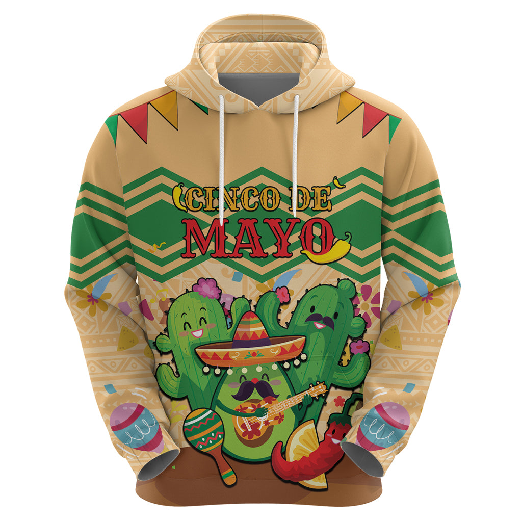 Personalised Hawaii Cinco De Mayo Zip Hoodie Funny Style