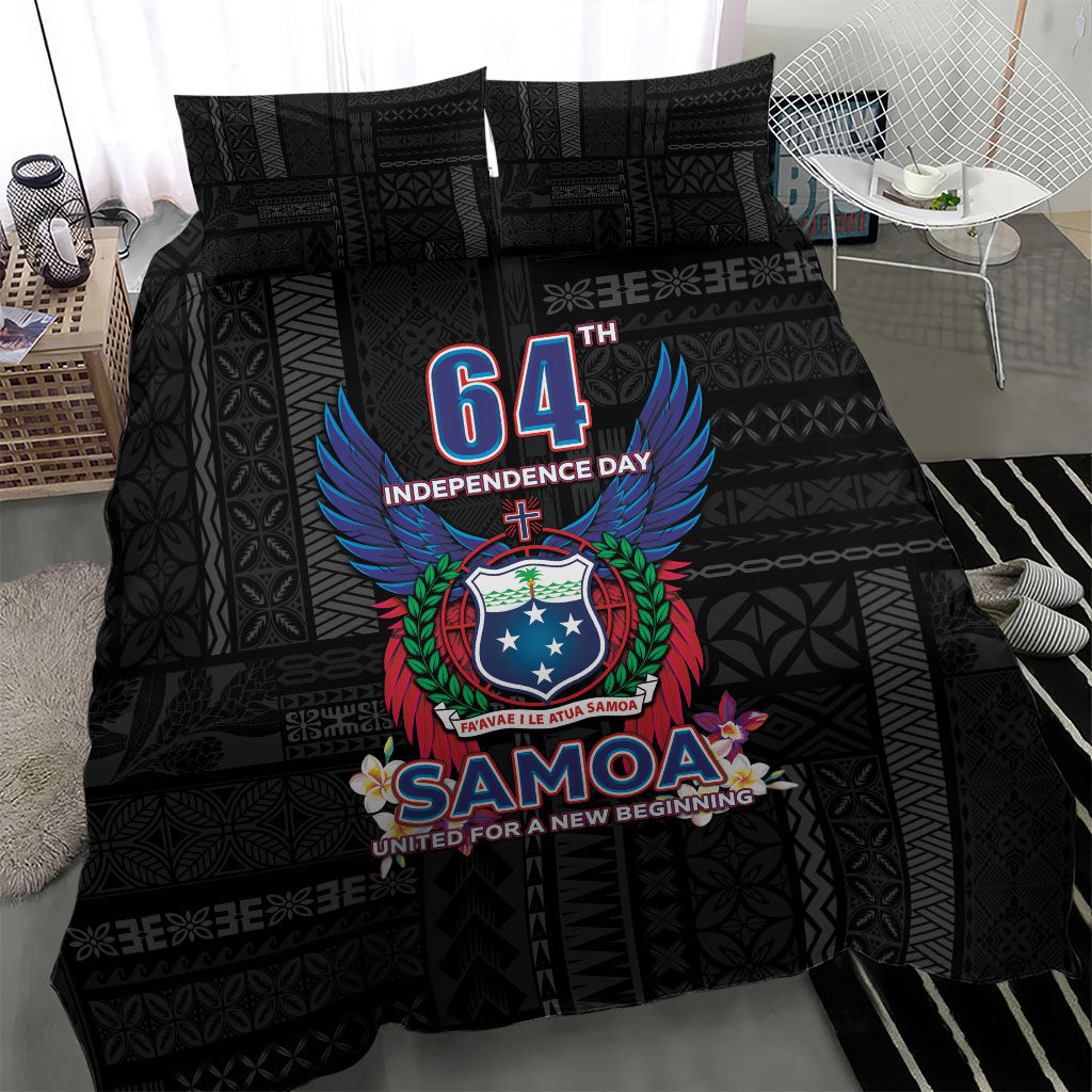 Samoa 64th Independence Anniversary Bedding Set