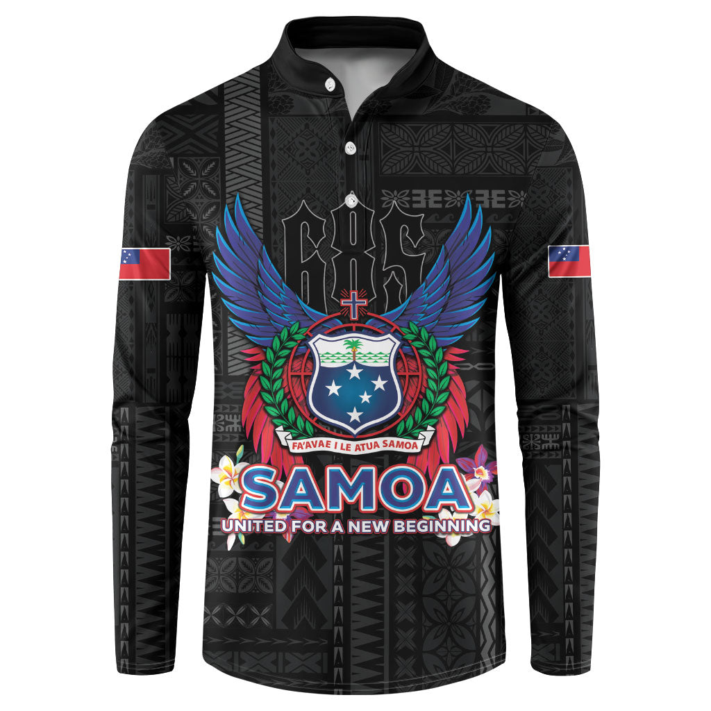 Samoa 64th Independence Anniversary Button Sweatshirt