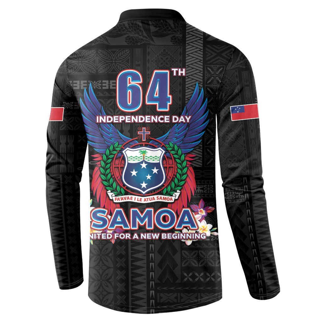 Samoa 64th Independence Anniversary Button Sweatshirt