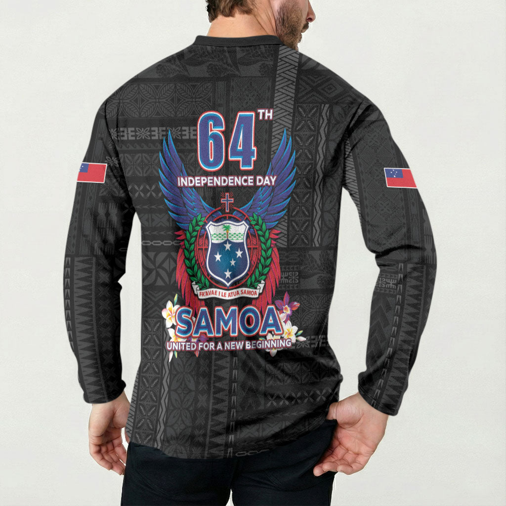 Samoa 64th Independence Anniversary Button Sweatshirt