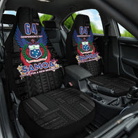 Samoa 64th Independence Anniversary Car Seat Cover LT05 One Size Black - Polynesian Pride