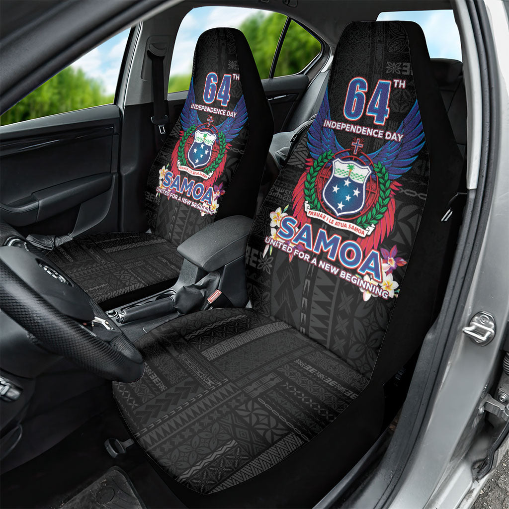 Samoa 64th Independence Anniversary Car Seat Cover LT05 - Polynesian Pride