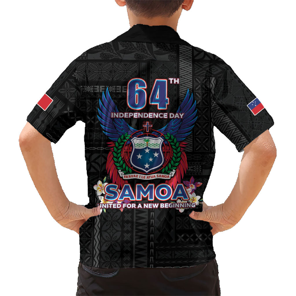 Samoa 64th Independence Anniversary Family Matching Mermaid Dress and Hawaiian Shirt