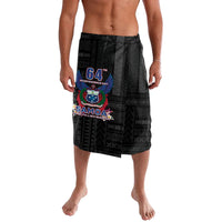 Samoa 64th Independence Anniversary Lavalava LT05 Black - Polynesian Pride