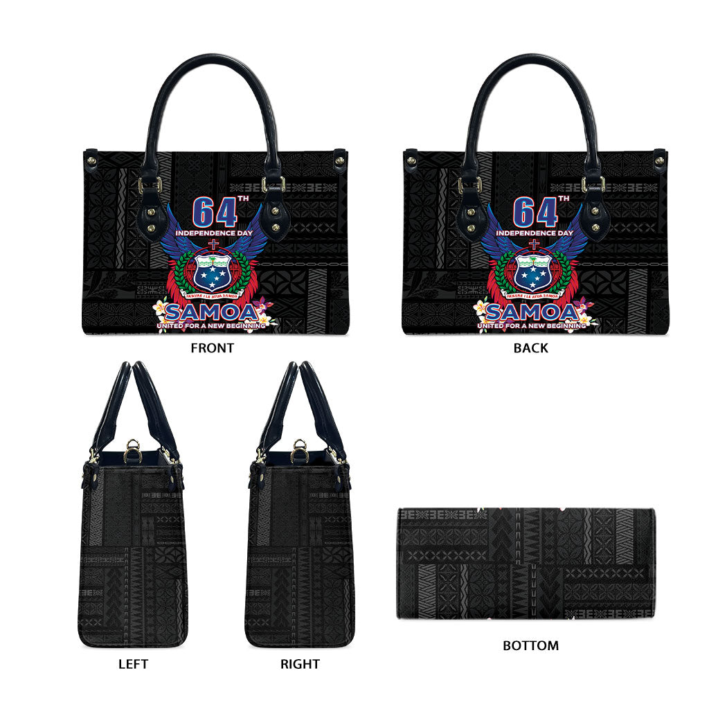 Samoa 64th Independence Anniversary Leather Bag