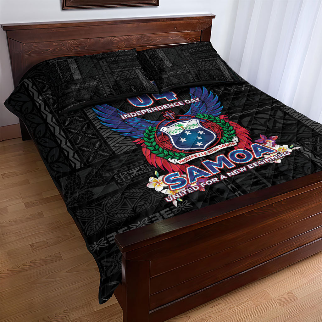 Samoa 64th Independence Anniversary Quilt Bed Set LT05 - Polynesian Pride
