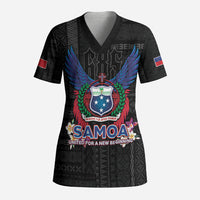 Samoa 64th Independence Anniversary Scrub Top