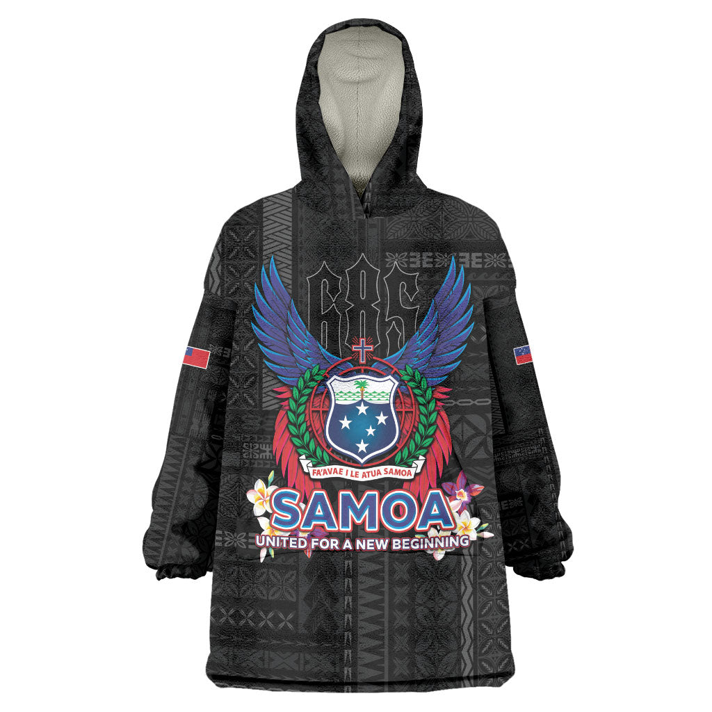 Samoa 64th Independence Anniversary Wearable Blanket Hoodie