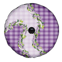 Violet Hawaii Palaka Spare Tire Cover Maile Pikake Honohono Orchid Lei LT05 - Polynesian Pride