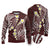 Plumeria With Oxblood Polynesian Tattoo Pattern Ugly Christmas Sweater