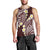 Plumeria With Oxblood Polynesian Tattoo Pattern Men Tank Top