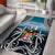 Happy 54th Fiji Day Area Rug Forever Fiji With Tapa Tribal Pattern