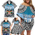 Personalised Happy 50th Fiji Day Family Matching Off Shoulder Short Dress and Hawaiian Shirt Forever Fiji With Tapa Tribal Pattern