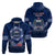 Samoa Rugby Hoodie World Cup 2023 Coat Of Arms With Polynesian Pattern LT05 - Polynesian Pride