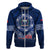 Samoa Rugby Hoodie World Cup 2023 Coat Of Arms With Polynesian Pattern LT05 - Polynesian Pride