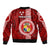 Tonga Rugby Bomber Jacket World Cup 2023 Coat Of Arms Ngatu Pattern LT05 - Polynesian Pride