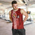 Tonga Rugby Men Tank Top World Cup 2023 Coat Of Arms Ngatu Pattern LT05 - Polynesian Pride