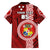 Custom Tonga Rugby Kid Hawaiian Shirt World Cup 2023 Coat Of Arms Ngatu Pattern LT05 - Polynesian Pride