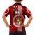 Custom Tonga Rugby Kid Hawaiian Shirt World Cup 2023 Coat Of Arms Ngatu Pattern LT05 - Polynesian Pride