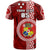Custom Tonga Rugby T Shirt World Cup 2023 Coat Of Arms Ngatu Pattern LT05 - Polynesian Pride