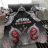New Zealand Waitangi Day Bedding Set Aotearoa Te Ra O Waitangi Manaia Maori Pattern LT05 - Polynesian Pride