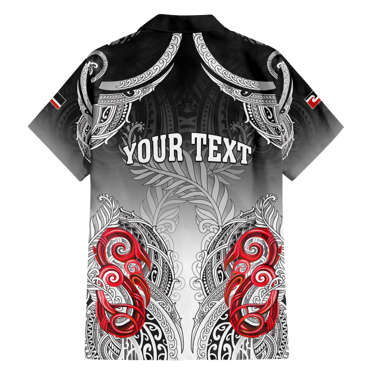 Personalised New Zealand Waitangi Day Family Matching Summer Maxi Dress and Hawaiian Shirt Aotearoa Te Ra O Waitangi Manaia Maori Pattern LT05 - Polynesian Pride