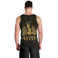 Haiti 1804 Men Tank Top Polynesian Gold Neg Maron