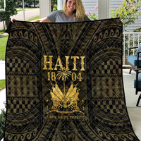 Haiti 1804 Quilt Polynesian Gold Neg Maron LT05 Gold - Polynesian Pride