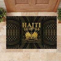 Haiti 1804 Rubber Doormat Polynesian Gold Neg Maron