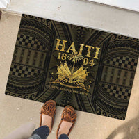 Haiti 1804 Rubber Doormat Polynesian Gold Neg Maron