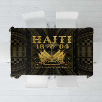 Haiti 1804 Tablecloth Polynesian Gold Neg Maron LT05 Gold - Polynesian Pride
