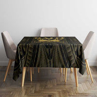 Haiti 1804 Tablecloth Polynesian Gold Neg Maron LT05 - Polynesian Pride