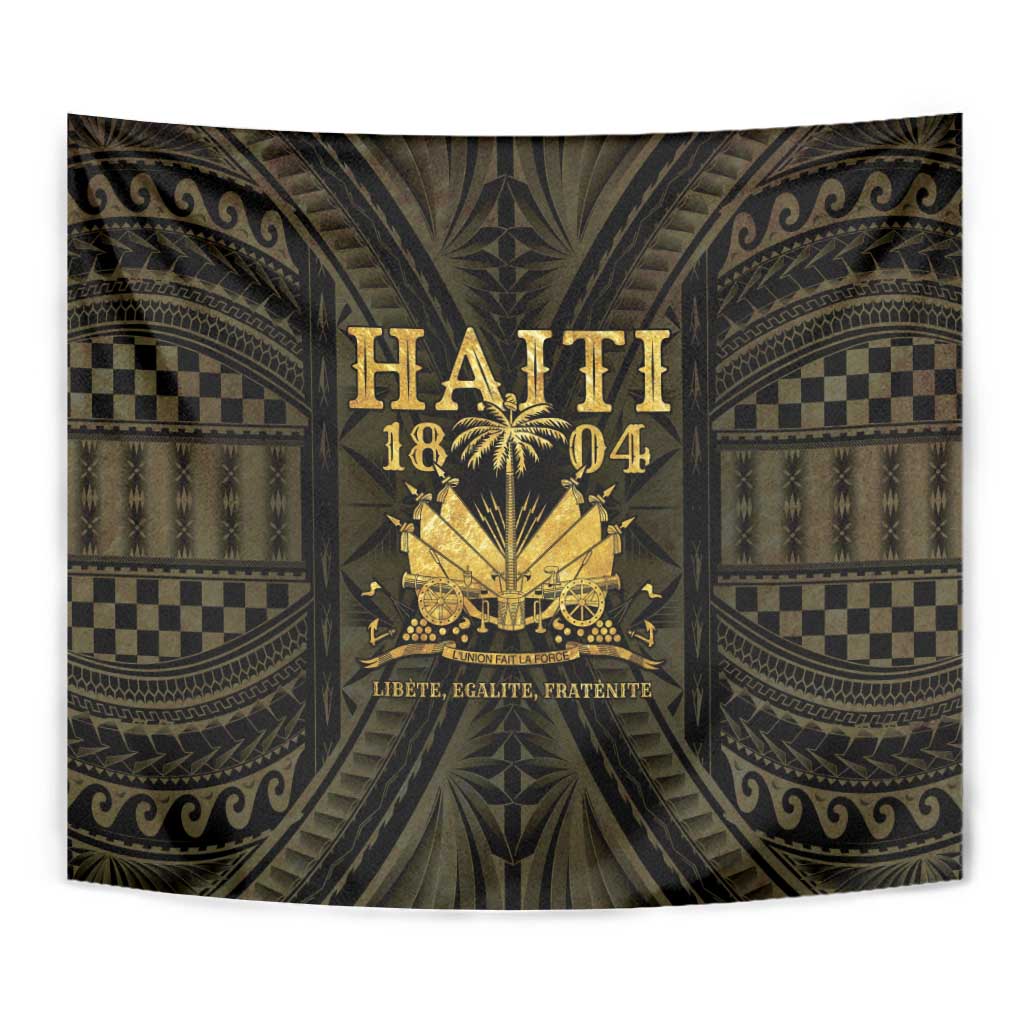 Haiti 1804 Tapestry Polynesian Gold Neg Maron