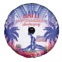 Haiti Independence Day Spare Tire Cover Neg Maron Polynesian Style