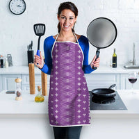 Purple Samoa Malu Tattoo Inspired Apron LT05 - Polynesian Pride