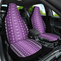Purple Samoa Malu Tattoo Inspired Car Seat Cover LT05 One Size Purple - Polynesian Pride