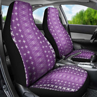Purple Samoa Malu Tattoo Inspired Car Seat Cover LT05 - Polynesian Pride