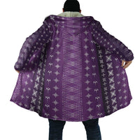 Purple Samoa Malu Tattoo Inspired Cloak LT05 - Polynesian Pride