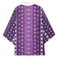 Purple Samoa Malu Tattoo Inspired Kimono - Polynesian Pride