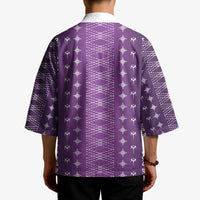 Purple Samoa Malu Tattoo Inspired Kimono - Polynesian Pride