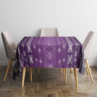 Purple Samoa Malu Tattoo Inspired Tablecloth - Polynesian Pride