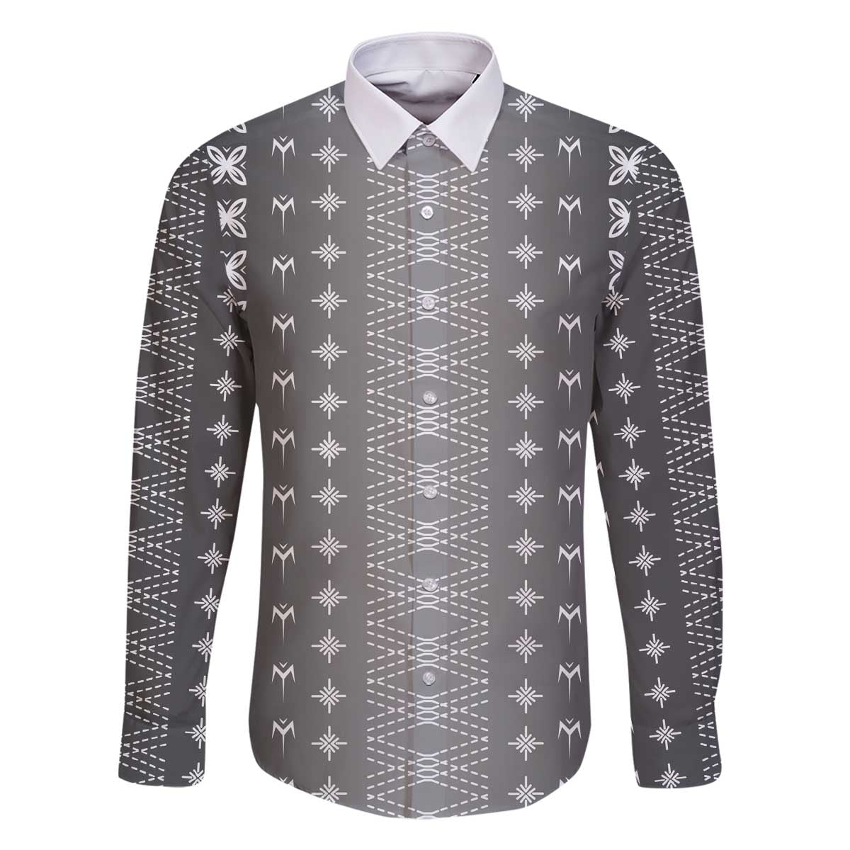 Black Samoa Malu Tattoo Inspired Family Matching Off The Shoulder Long Sleeve Dress and Hawaiian Shirt - Polynesian Pride