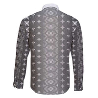 Black Samoa Malu Tattoo Inspired Family Matching Short Sleeve Bodycon Dress and Hawaiian Shirt - Polynesian Pride